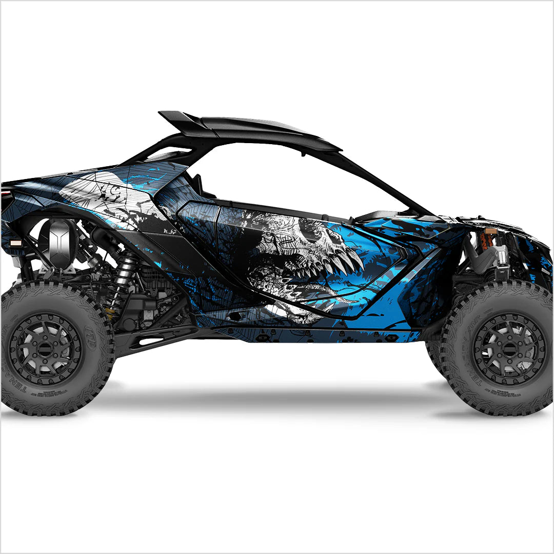 Дизайнерские наклейки SYMBIOTE для Can-Am Maverick R