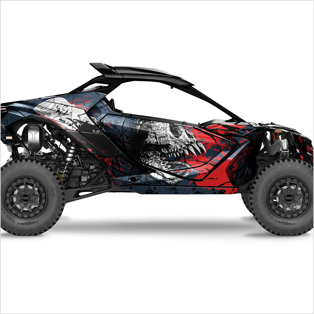 Symbiote-Design-Aufkleber für Can-Am-Maverick R.