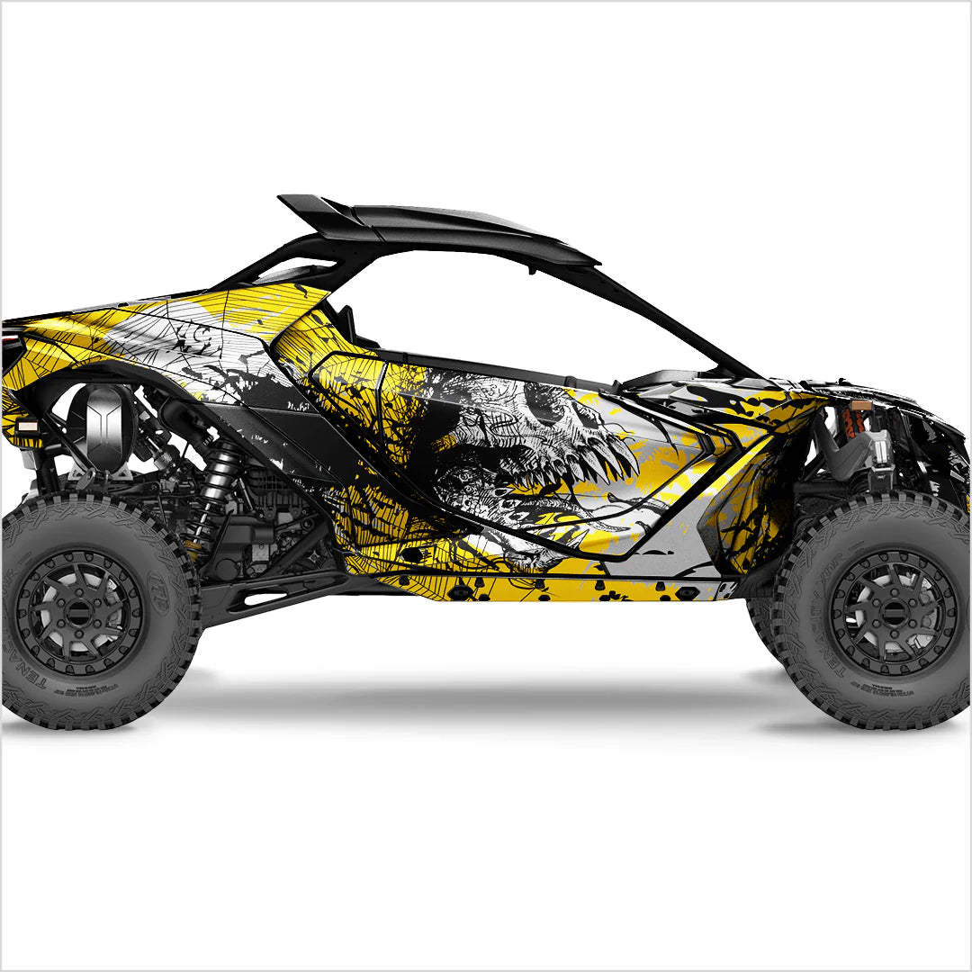 Symbiote-Design-Aufkleber für Can-Am-Maverick R.