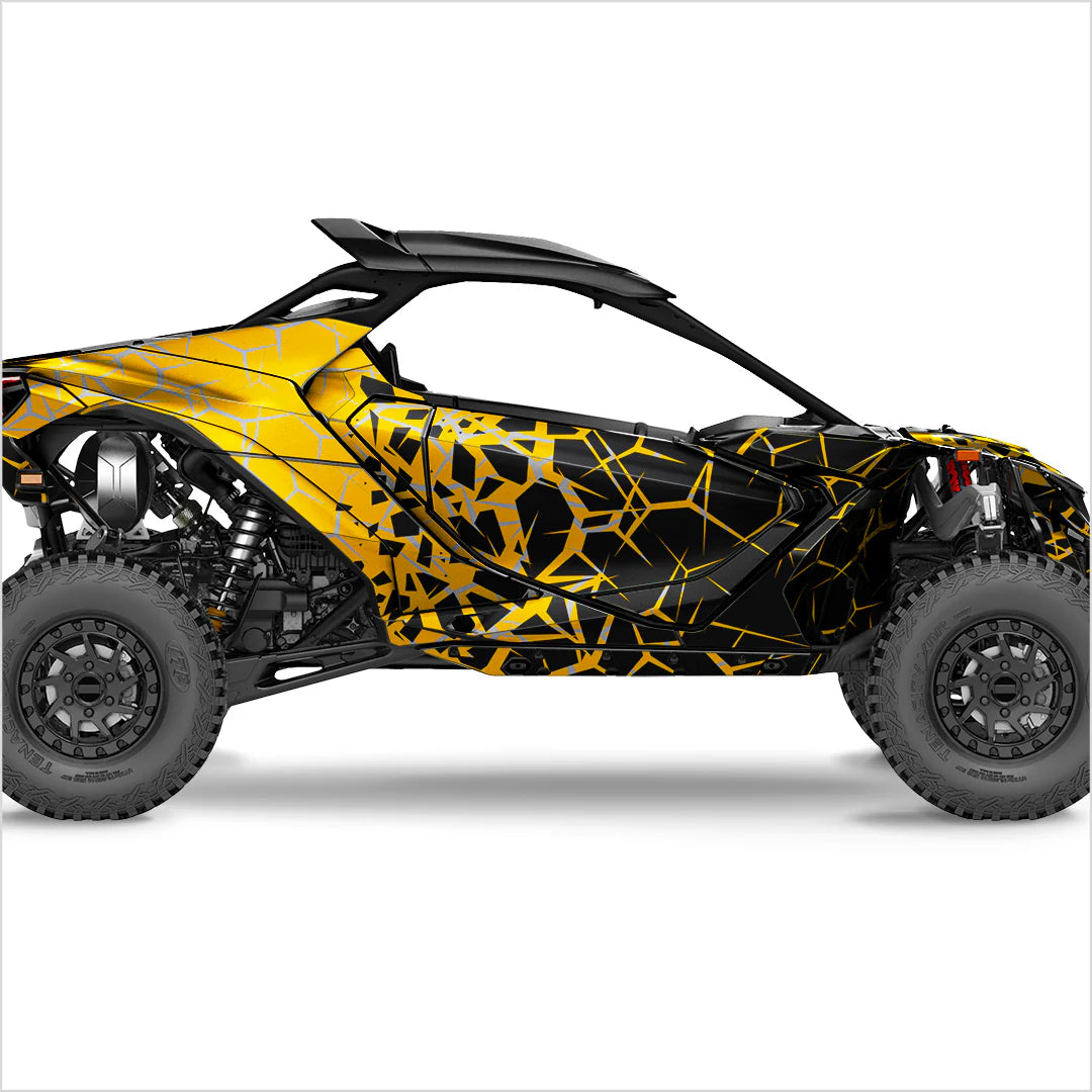 Αυτοκόλλητα σχεδίασης σεισμό για Can-Am Maverick R