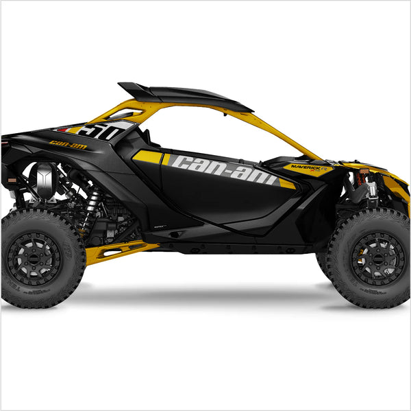 Наклейки с дизайном STANDART для Can-Am Maverick R