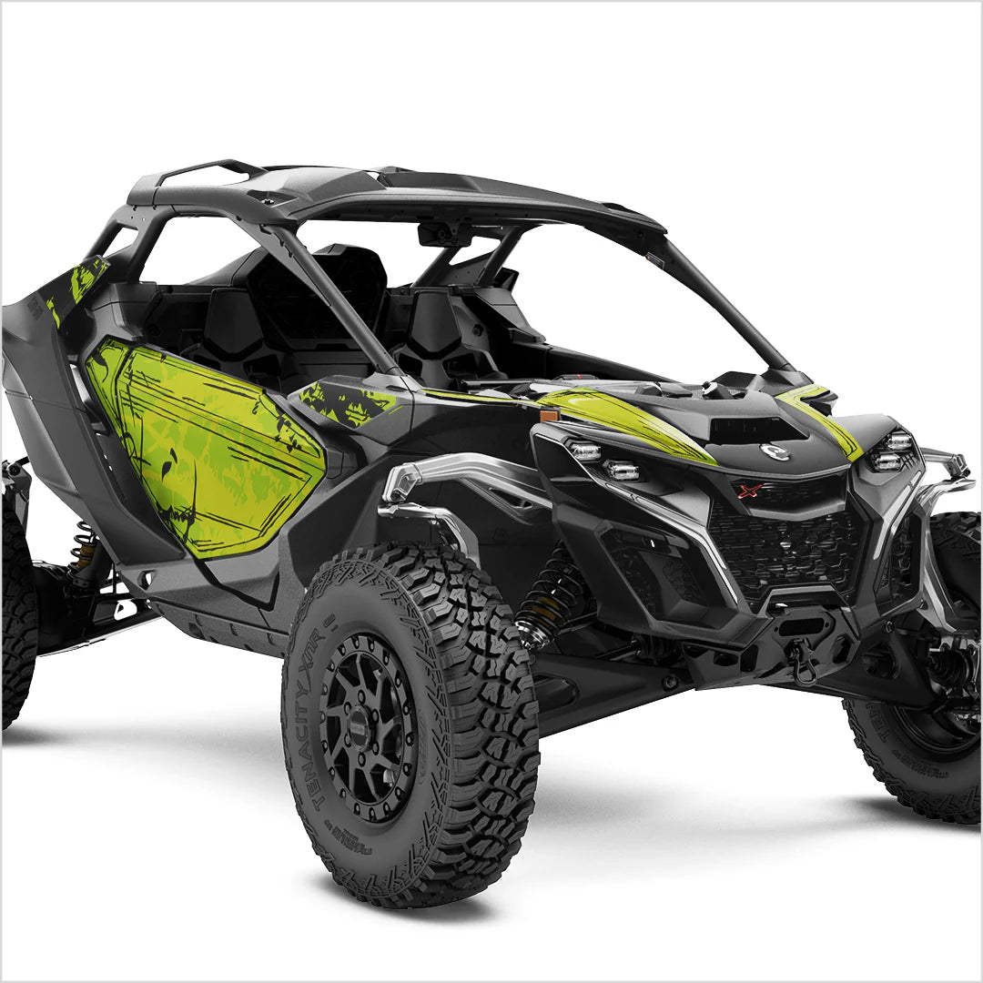 Adesivi con design SFUMATO per Can-Am Maverick R