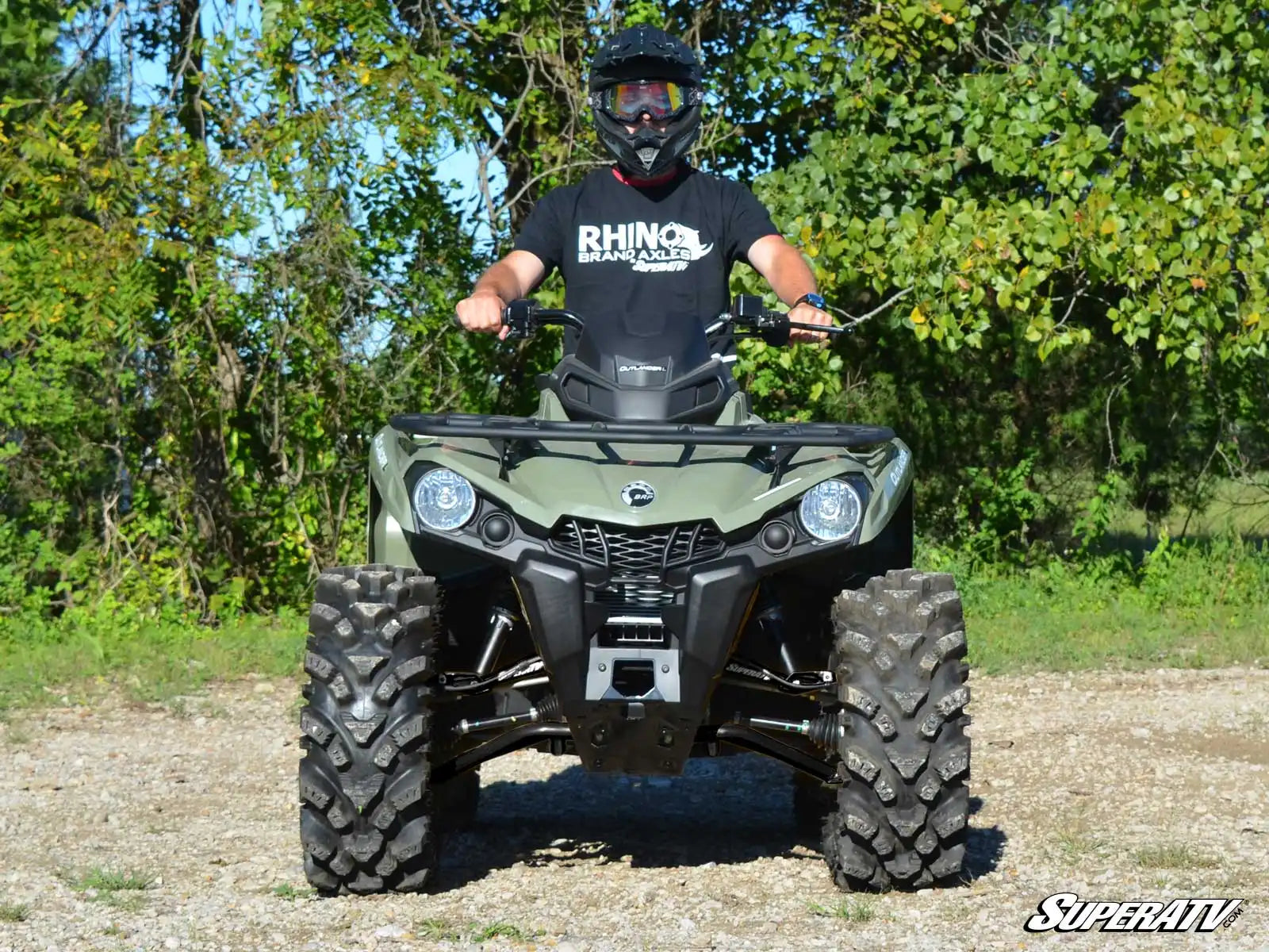 Brazos en A compensados ​​de 1,5 pulgadas de alto espacio libre SuperATV para ATV Can-am (Gen 2)