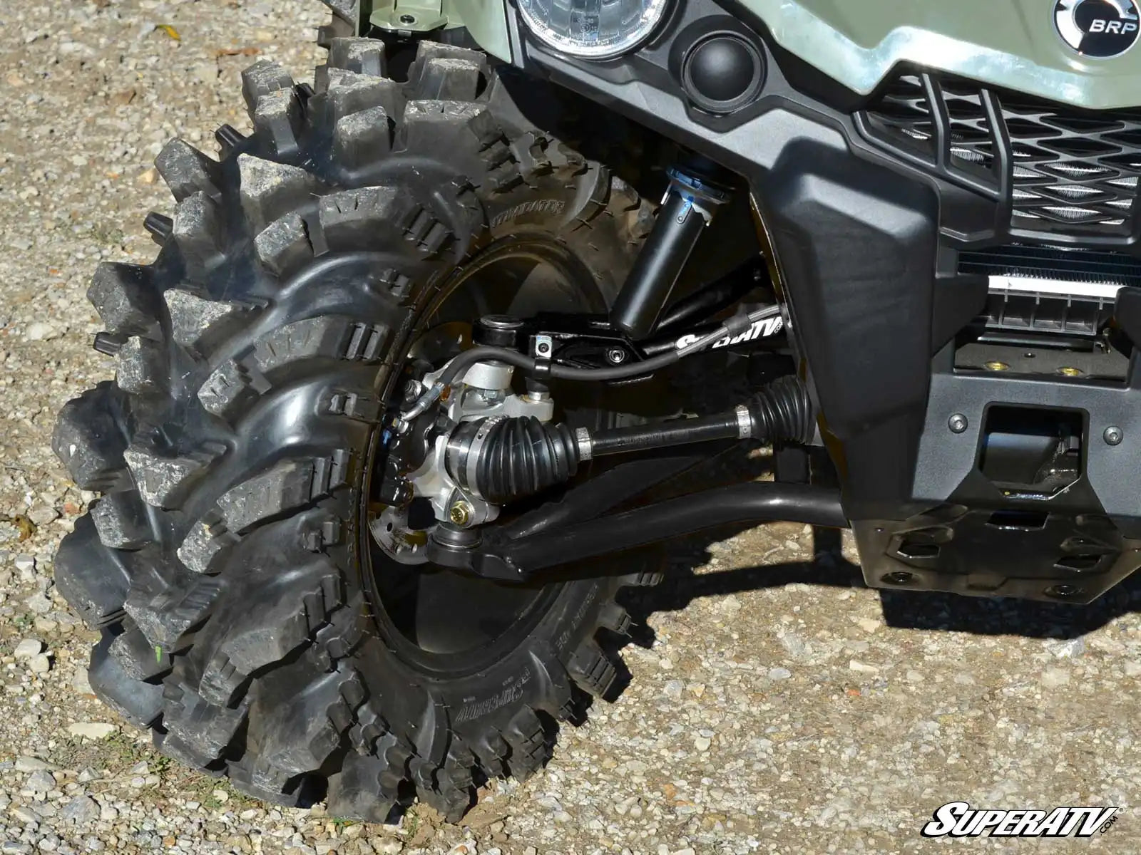 <tc>SuperATV padidinto pravažumo, 3,8 cm poslinkio priekinės šakės, skirtos Can-am (GEN 2) ATV</tc>