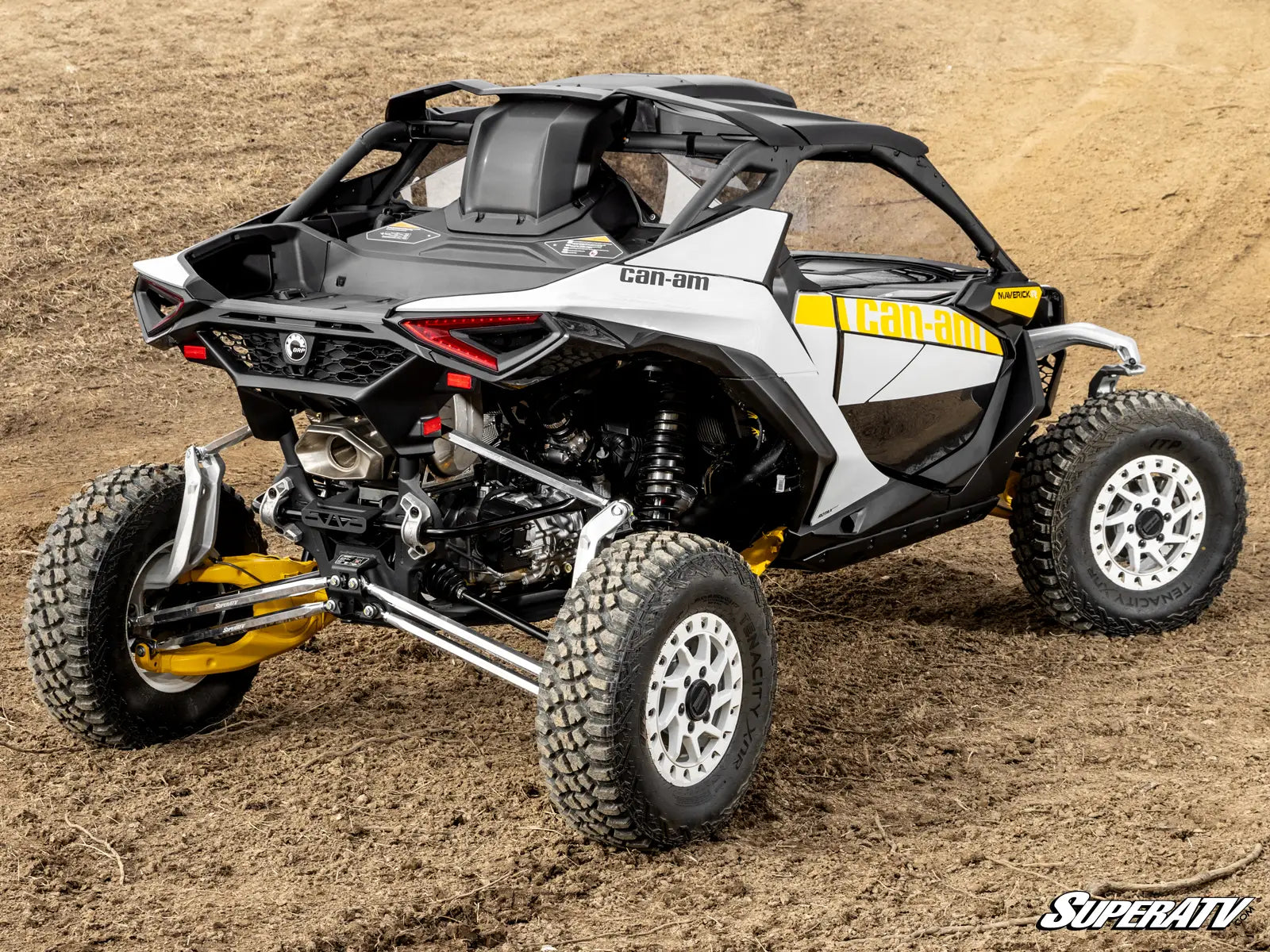 CAN-AM MAVERICK R kriimustuskindel TAGATUUKLAAS – hele toon