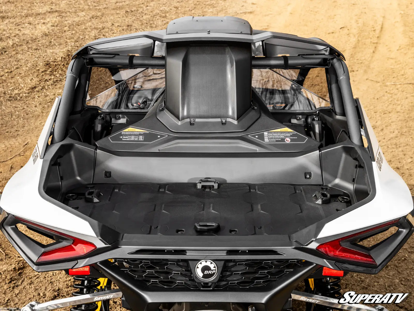 CAN-AM MAVERICK R УСТОЙЧИВО НА НАДРАСКУВАНЕ ЗАДНО ПРЕДНО СТЪКЛО - Светъл тон