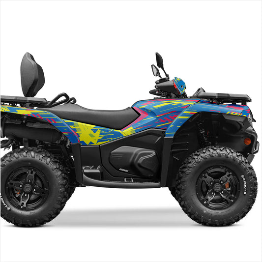 CYBER design stickers for CFMOTO CFORCE 400-520