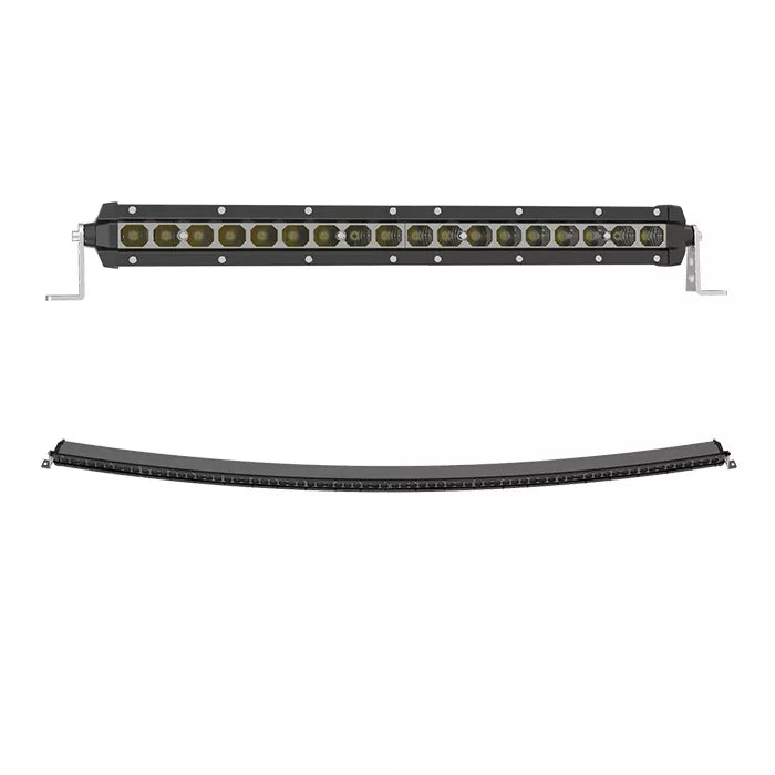 Projector Type Light Bar, Slim & Curved