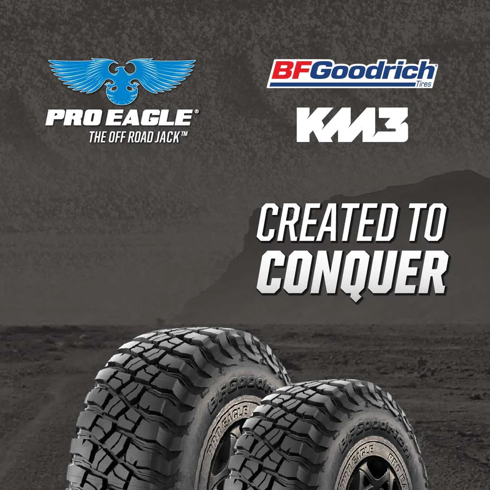 BFGoodrich KM3 Reifensatz 6"&8„