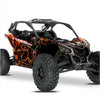 QUAKE-ontwerpstickers voor Can-Am Maverick X3