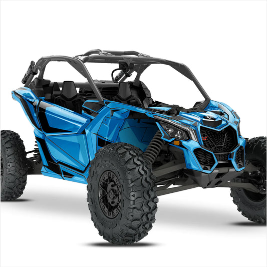 Απλά αυτοκόλλητα σχεδιασμού για Can-Am Maverick x3