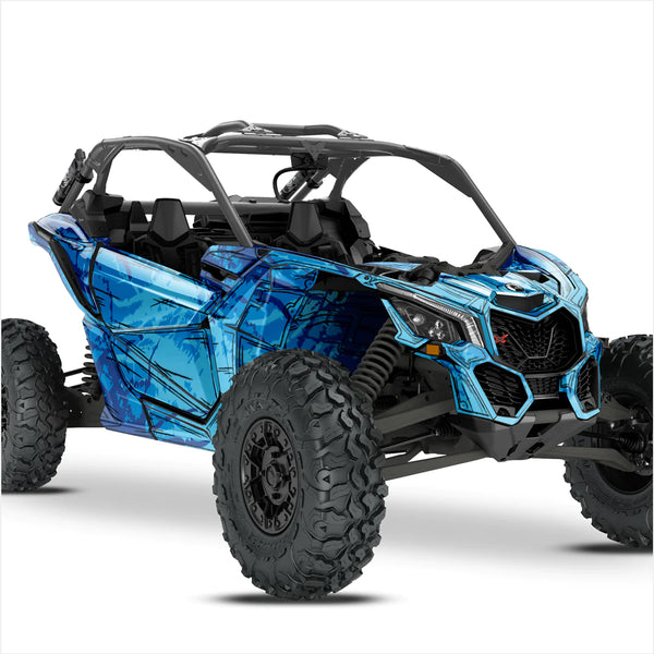 SHADED design stickers for Can-Am Maverick X3