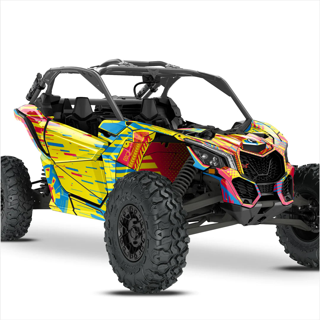 CYBER dizaino lipdukai, skirti Can-Am Maverick X3