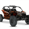 Autocolante de design QUAKE pentru Can-Am Maverick X3