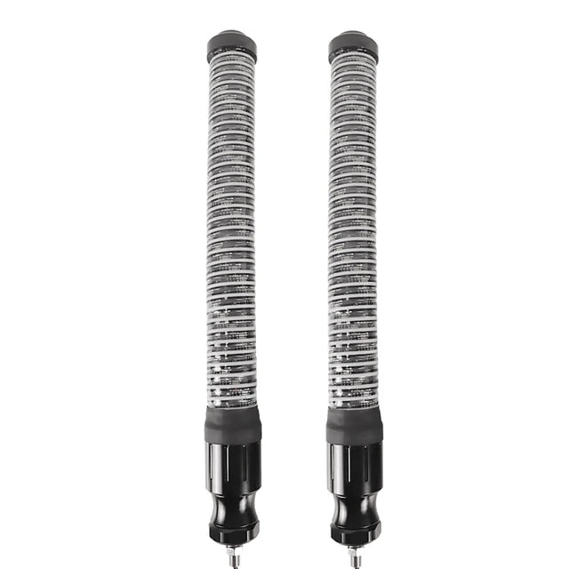 LIZARD WarWhip Largo 2" Wide RGB LED Whip Lights (Pair)