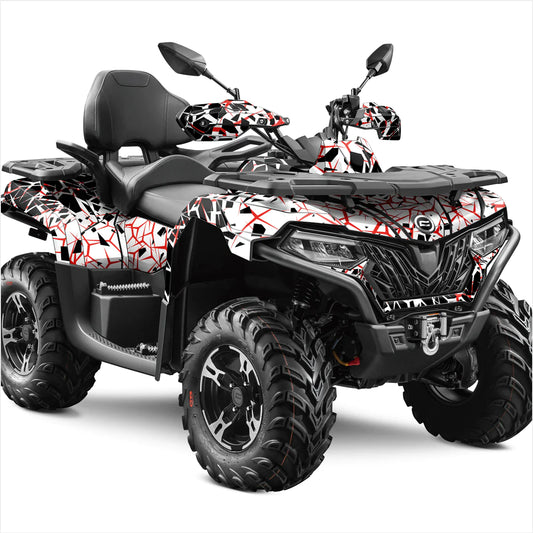 Αυτοκόλλητα σχεδίασης Quake για CFMOTO Cforce 600-625