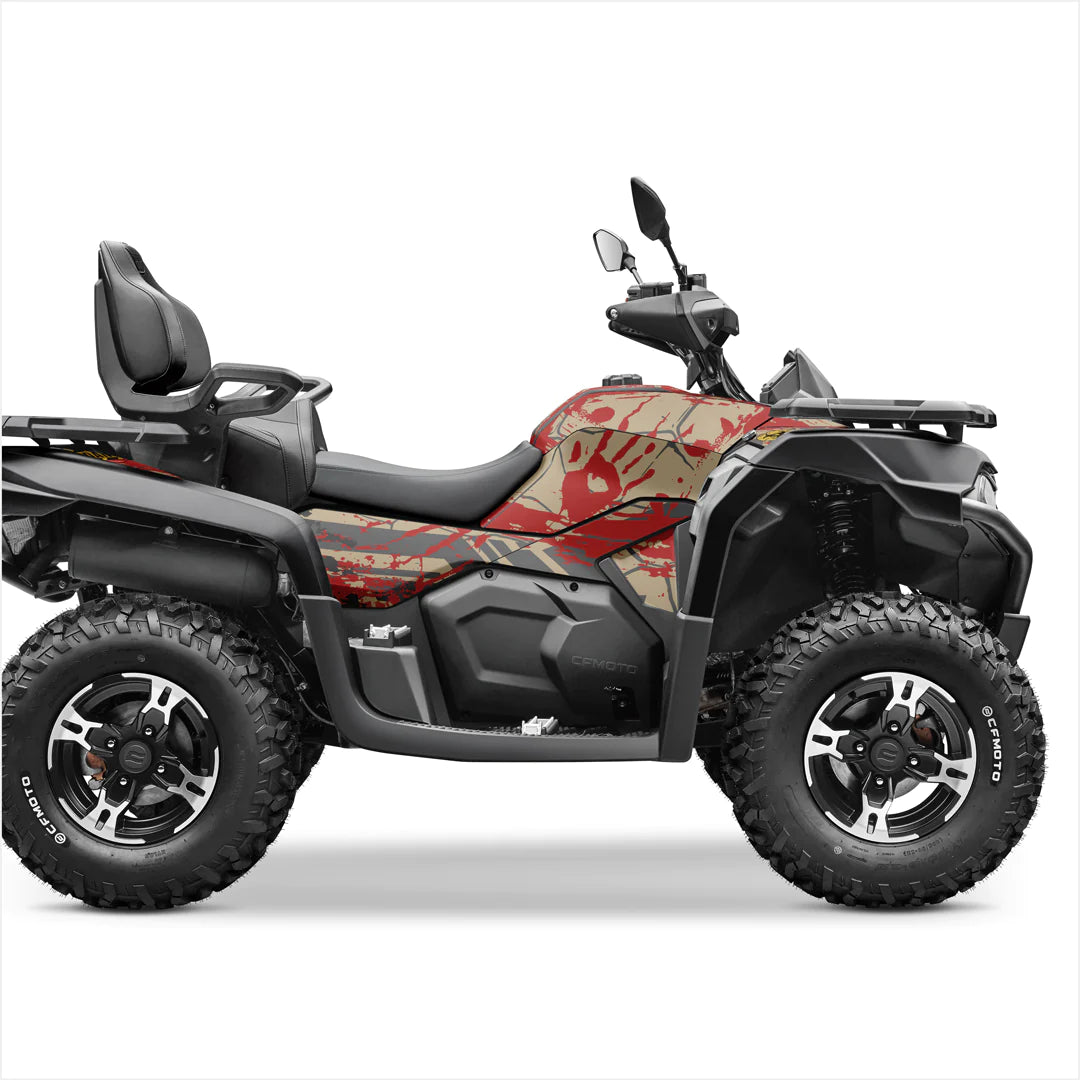 Наклейки с дизайном АПОКАЛИПСИС для CFMOTO CFORCE 600-625