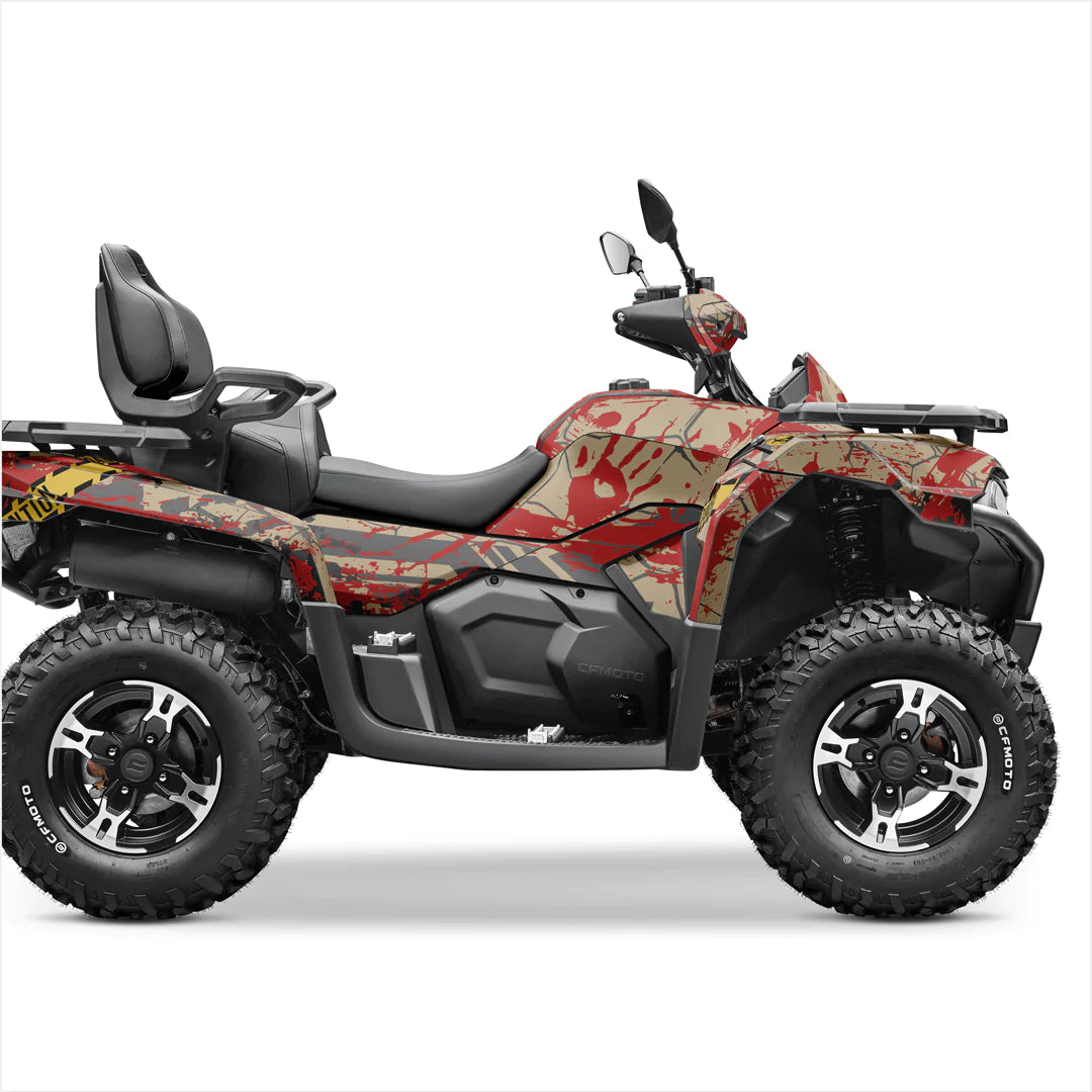 Наклейки с дизайном АПОКАЛИПСИС для CFMOTO CFORCE 600-625