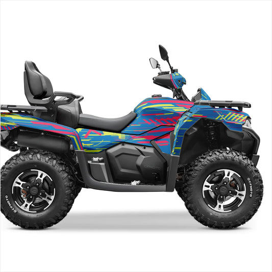 Autocolante de design cibernetic pentru CFMOTO Cforce 600-625
