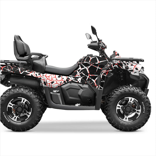 Αυτοκόλλητα σχεδίασης Quake για CFMOTO Cforce 600-625