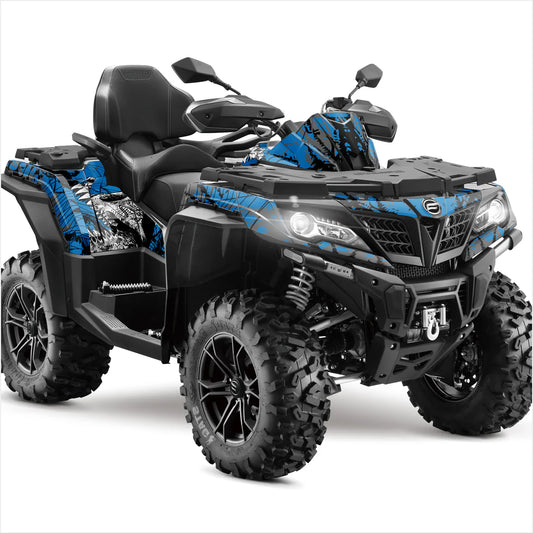 Adesivos de design simbiote para cfmoto cforce 800-1000