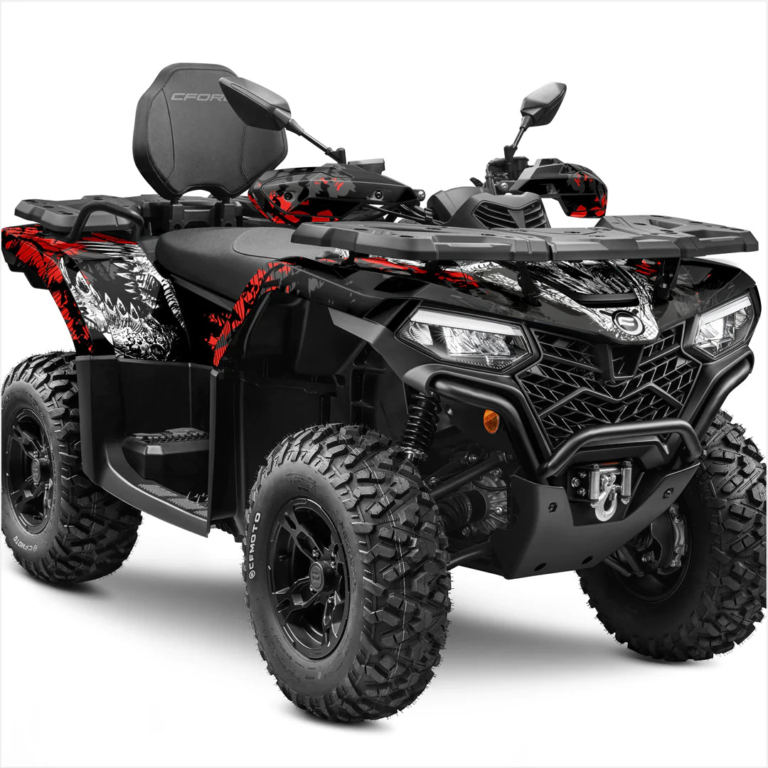 Adesivos de design simbiote para cfmoto cforce 400-520