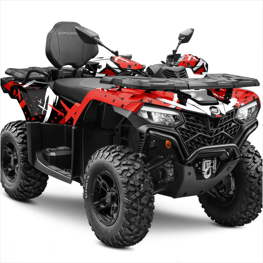 X design stickers for CFMOTO CFORCE 400-520