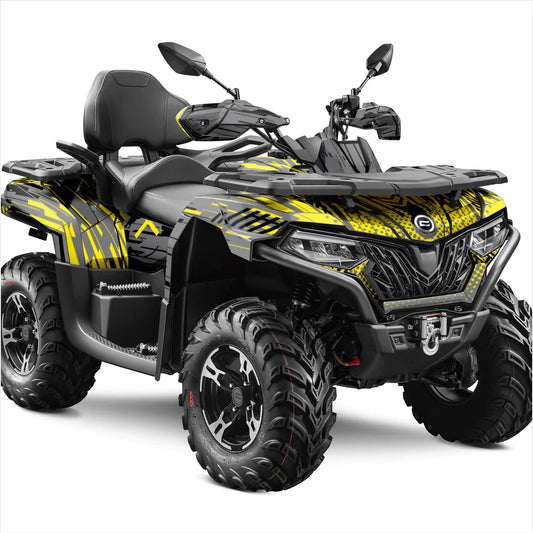 Autocolante de design cibernetic pentru CFMOTO Cforce 600-625
