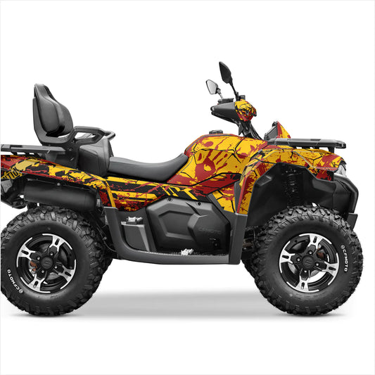 Ακρωτορικά σχεδιασμού αποκάλυψης για CFMOTO Cforce 600-625