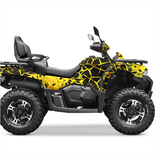 Αυτοκόλλητα σχεδίασης Quake για CFMOTO Cforce 600-625