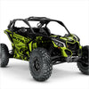 Adesivi design BRUTAL per Can-Am Maverick X3 (Verde)