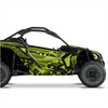 BRUTALaus dizaino lipdukai, skirti Can-Am Maverick X3 (žalia)