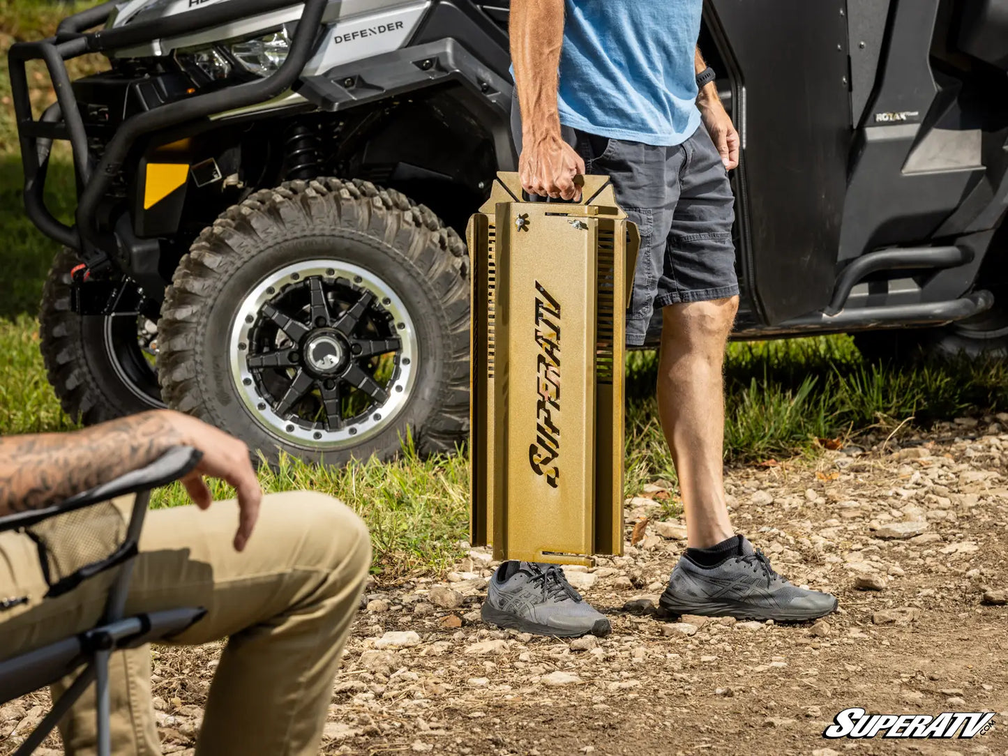 Fogueira dobrável&Griacho