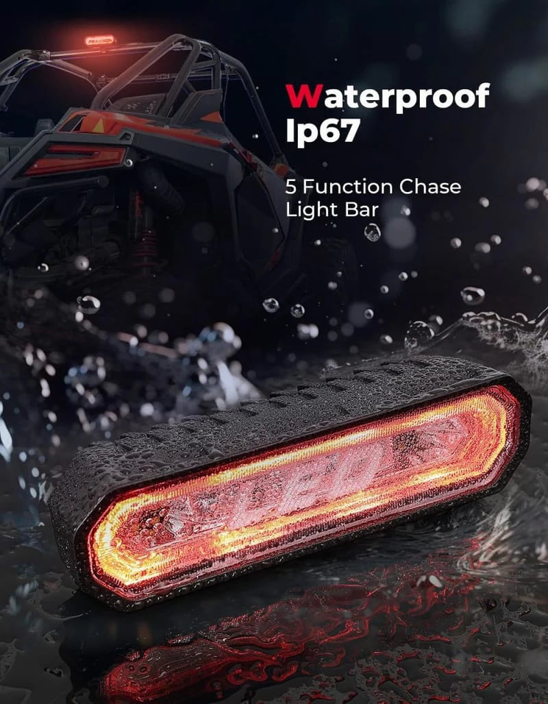 Universal UTV LED Multi-Function Chase Light Bar