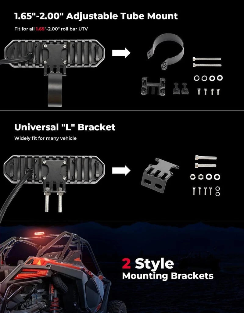 Universal UTV LED Multi-Function Chase Light Bar