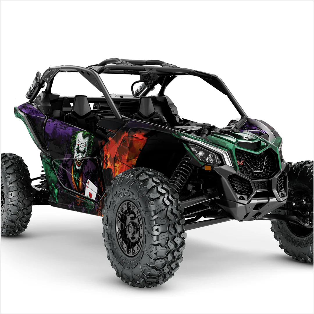 JOKER-ontwerpstickers voor Can-Am Maverick X3