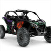 JOKER design stickers for Can-Am Maverick X3