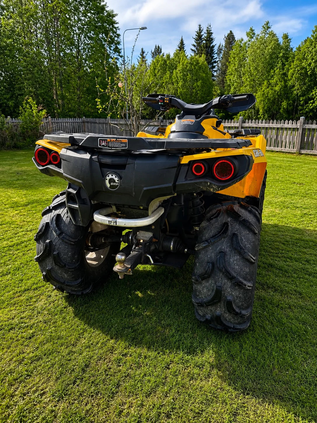 Smoked LED Rear Lights for Can-Am Outlander & Renegade GEN2
