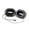 Alpha Audio Lautsprecher-Pods – Klettverschluss-Montage und Gel-Ohr-Pods – Stereo und Mono 3,5 mm