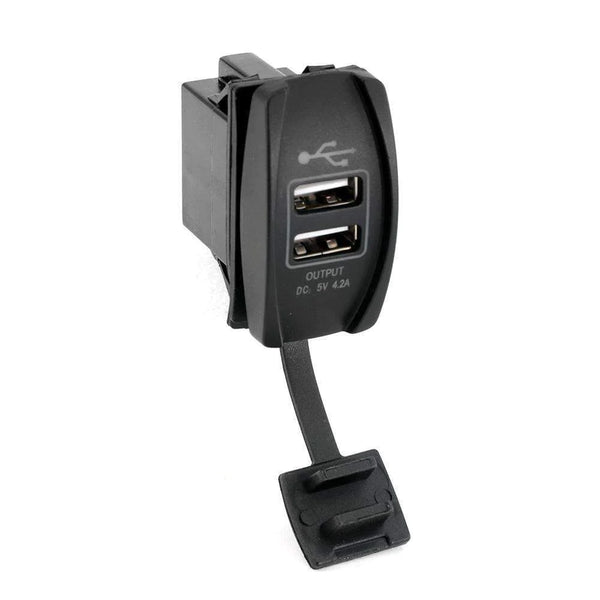 USB-tuimelschakelaarhub met 4,2 ampère stopcontact