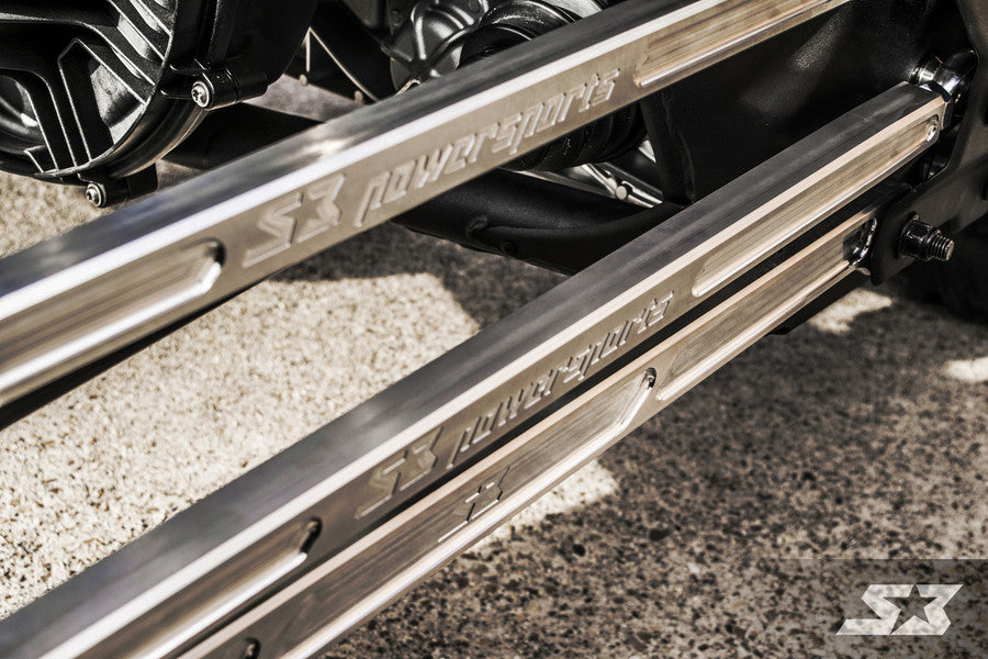 Barras de raio de alta folga em alumínio usinado para <tc>Maverick</tc> X3