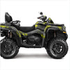 Adesivi di design ombreggiato per CFMOTO CFORCE 800-1000