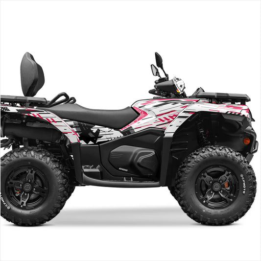 CYBER design stickers for CFMOTO CFORCE 400-520