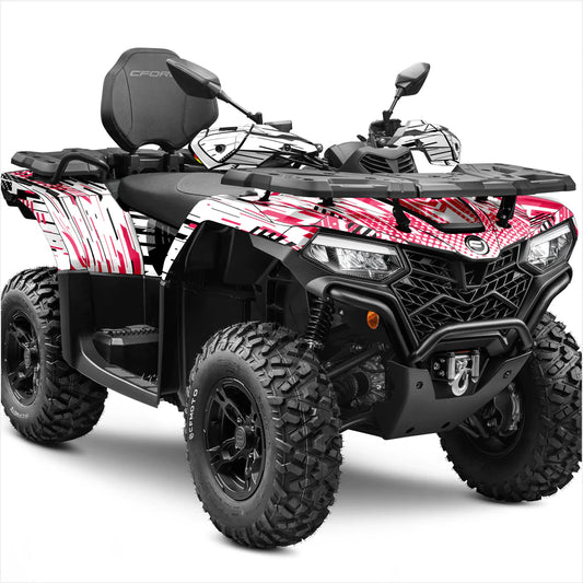 CYBER design stickers for CFMOTO CFORCE 400-520