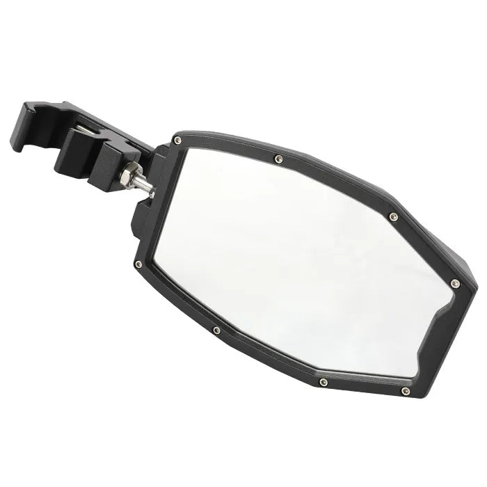 Universal UTV Side Mirrors with Integrated LED Lights and Amber Turn Signals (Pair)