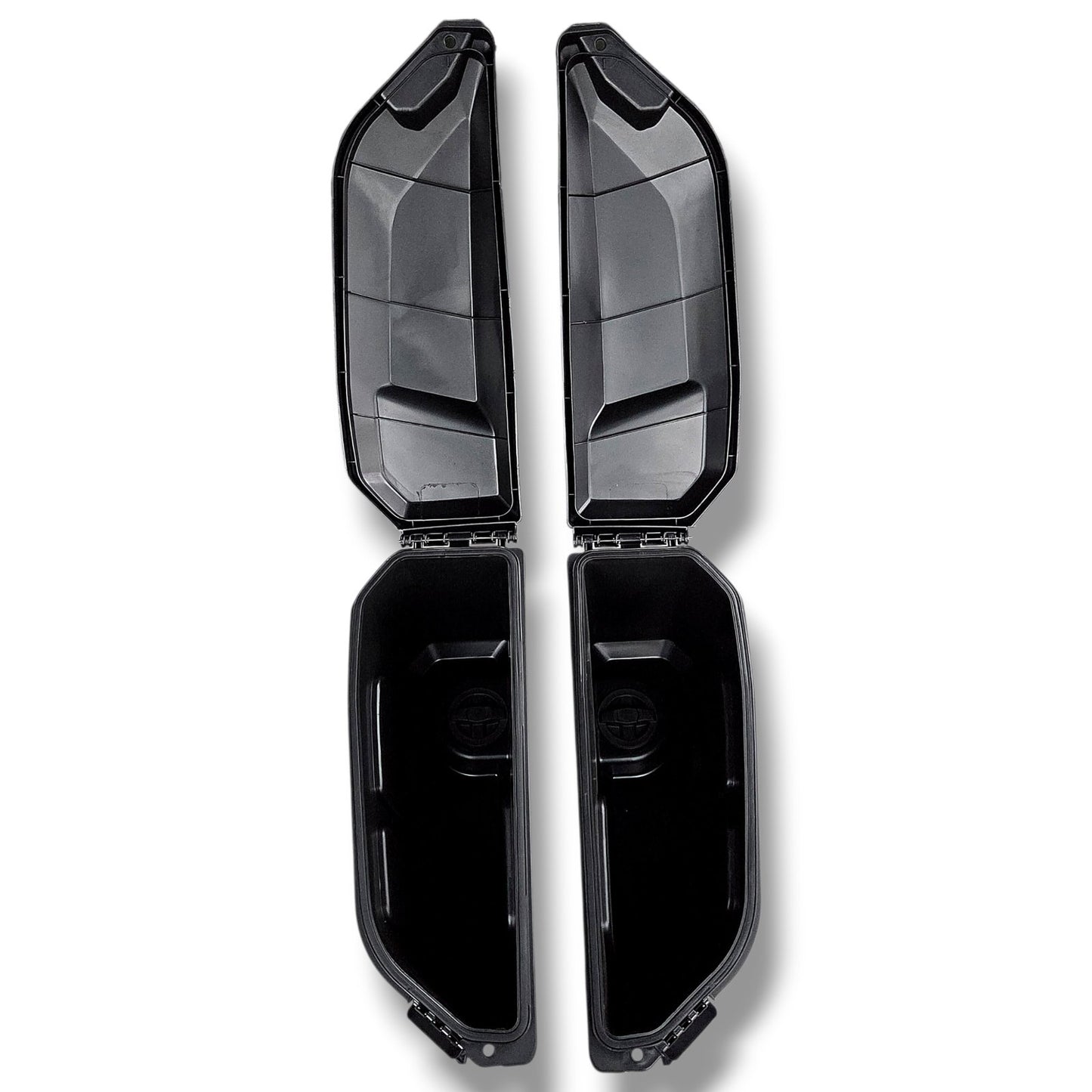 Baule posteriore portaoggetti da 96 litri, resistente all'acqua e di grande capacità & Set di scatole portaoggetti laterali da 13,5 litri per <tc>Maverick</tc> R MAX X RS 2024+