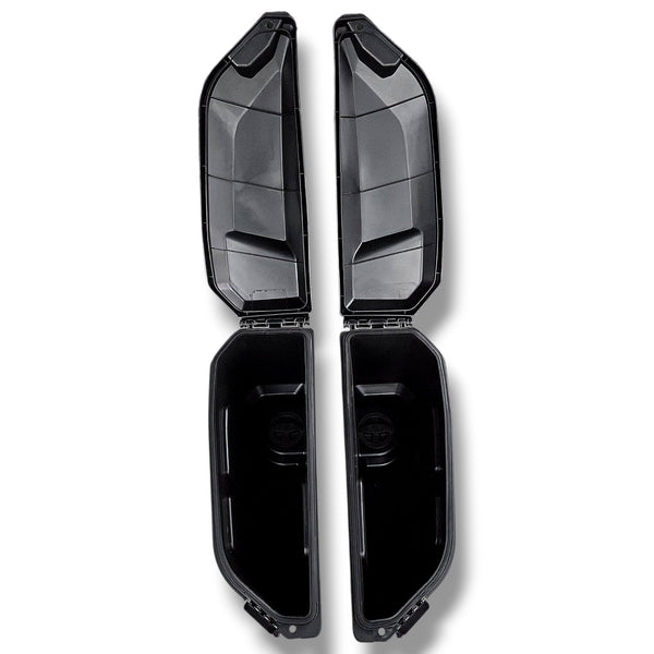 Водонепроницаемый вместительный задний багажный отсек объемом 96 л & Комплект боковых грузовых ящиков объемом 13,5 л для <tc>Maverick</tc> R MAX X RS 2024+