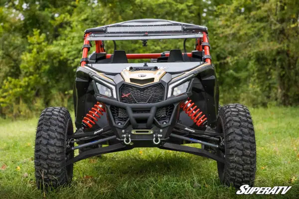 SuperATV HIGH CLEARANCE BOXED FRONT A-ARMS FOR CAN-AM MAVERICK X3 72" in Europe Lizardwarehouse