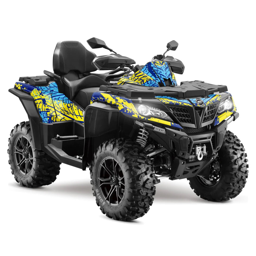 Adesivos de design rastreador para cfmoto cforce