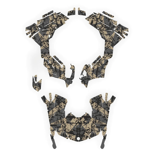 Pegatizas de diseño de manchas digitales para Can-Am Outlander G2